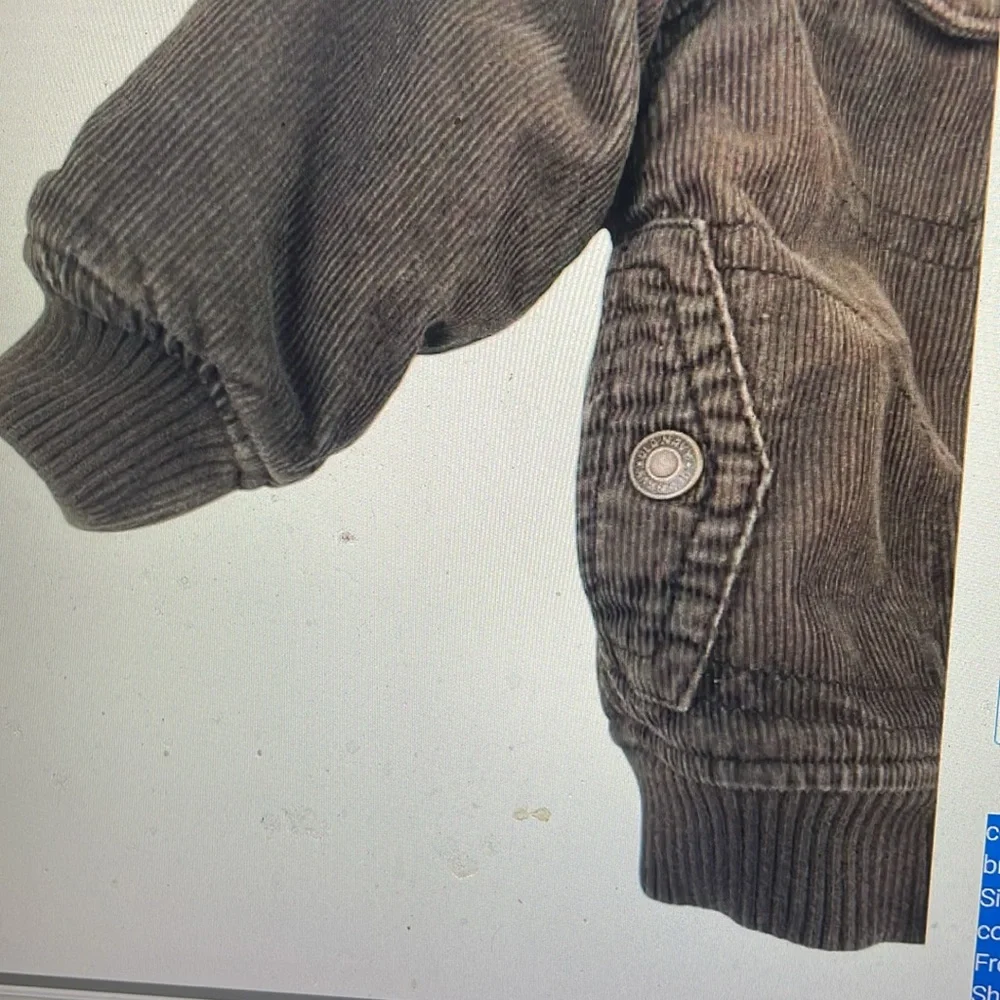 Old Navy Brown Corduroy Sherpa lining Jacket 18-24M